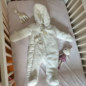 Baby Coat Quilted One Piece suit